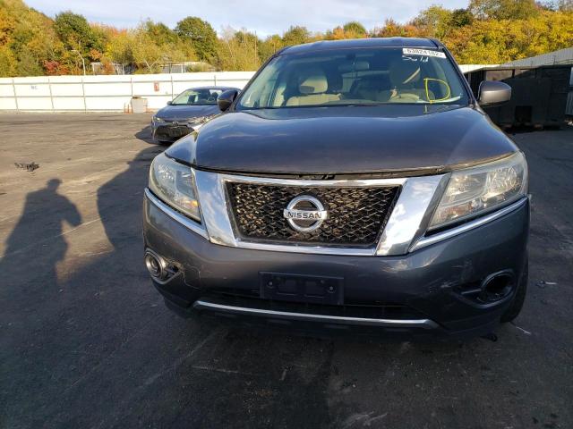 5N1AR2MM1DC653861 - 2013 NISSAN PATHFINDER GRAY photo 9