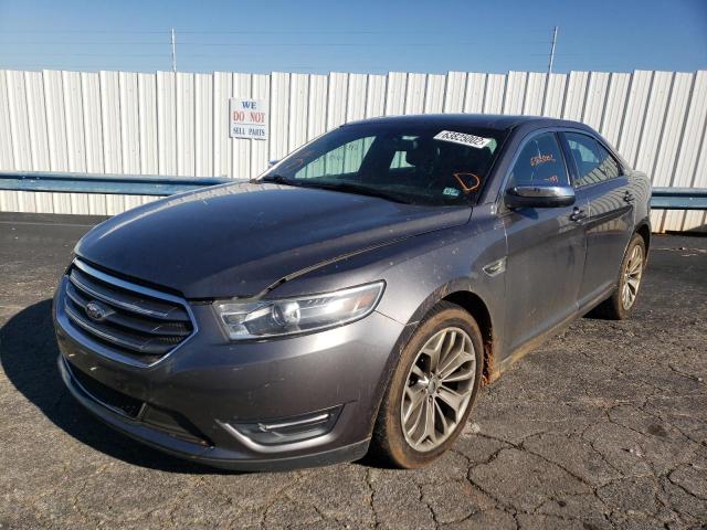 1FAHP2F85EG183360 - 2014 FORD TAURUS LIM GRAY photo 2