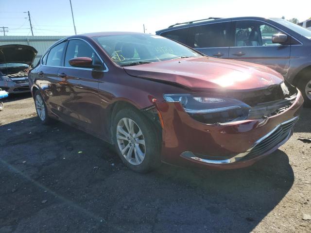 1C3CCCAB7GN149383 - 2016 CHRYSLER 200 LIMITE BURGUNDY photo 1