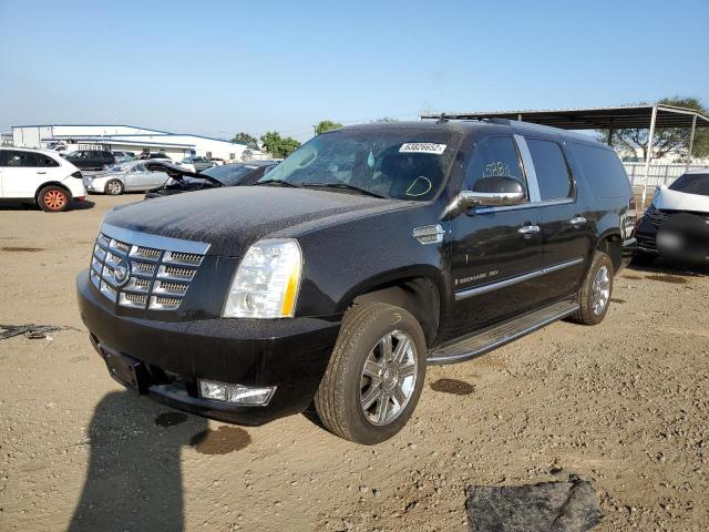 1GYFK66867R189726 - 2007 CADILLAC ESCALADE E BLACK photo 2