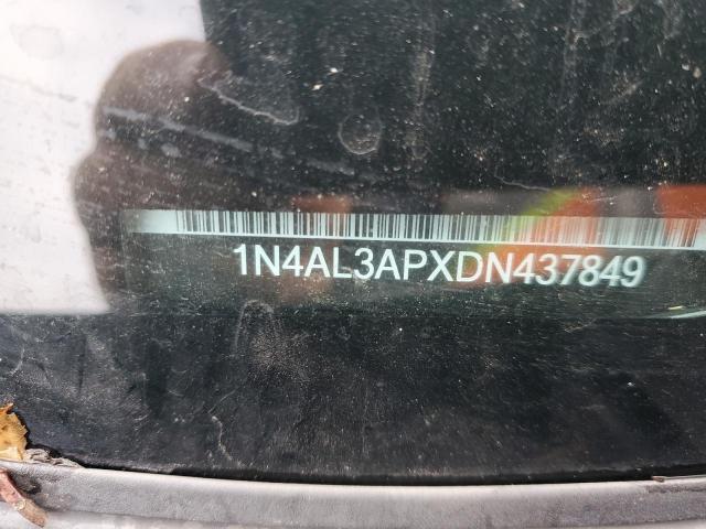 1N4AL3APXDN437849 - 2013 NISSAN ALTAMA BLACK photo 10