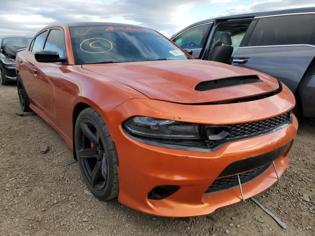 2C3CDXGJ2KH602992 - 2019 DODGE CHARGER SC ORANGE photo 1