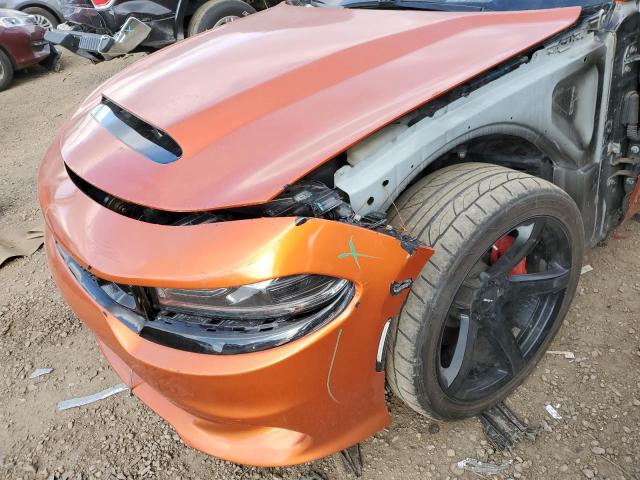 2C3CDXGJ2KH602992 - 2019 DODGE CHARGER SC ORANGE photo 9