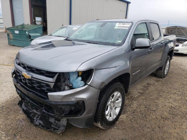 1GCGTCEN6M1266750 - 2021 CHEVROLET COLORADO L CHARCOAL photo 2