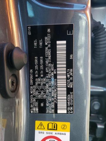 JTJYARBZXK2126516 - 2019 LEXUS NX 300 BAS 灰色 照片 10