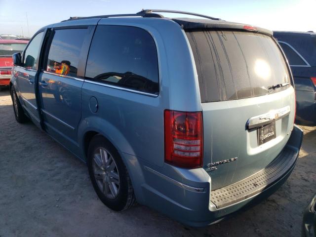 2A4RR5DXXAR286989 - 2010 CHRYSLER TOWN & COU BLUE photo 3