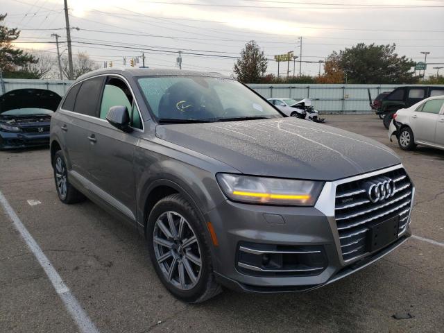 WA1VAAF73JD024911 - 2018 AUDI Q7 PRESTIG GRAY photo 1