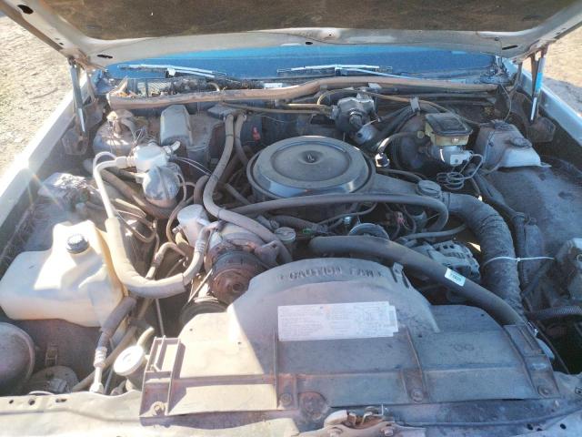4GLDB90Y7KA405421 - 1989 BUICK LESABRE ES SILVER photo 7