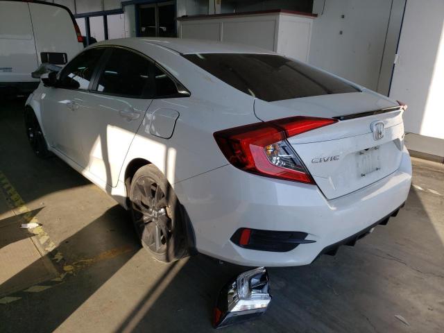 19XFC2F85LE204234 - 2020 HONDA CIVIC SPOR 白色 照片 3