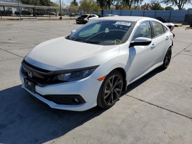 19XFC2F86KE211854 - 2019 HONDA CIVIC SPOR 白色 照片 2