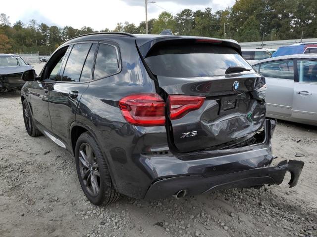 5UXTY3C01M9G57668 - 2021 BMW X3 SDRIVE3 GRAY photo 3