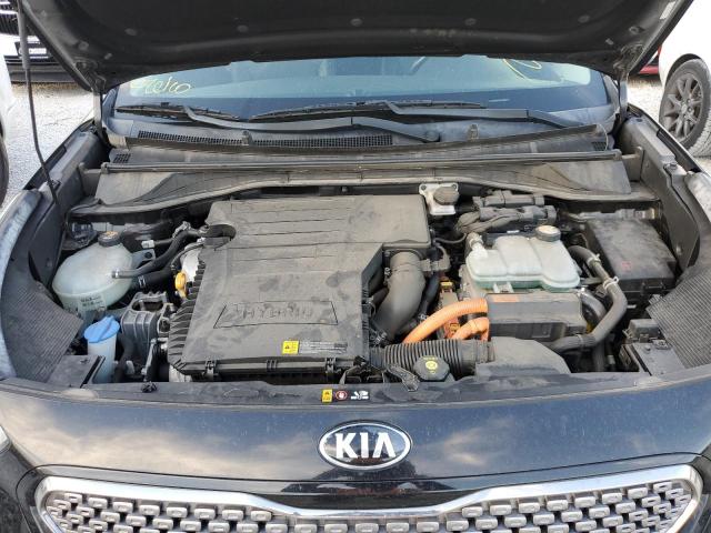 KNDCC3LC0H5082872 - 2017 KIA NIRO EX BLACK photo 7