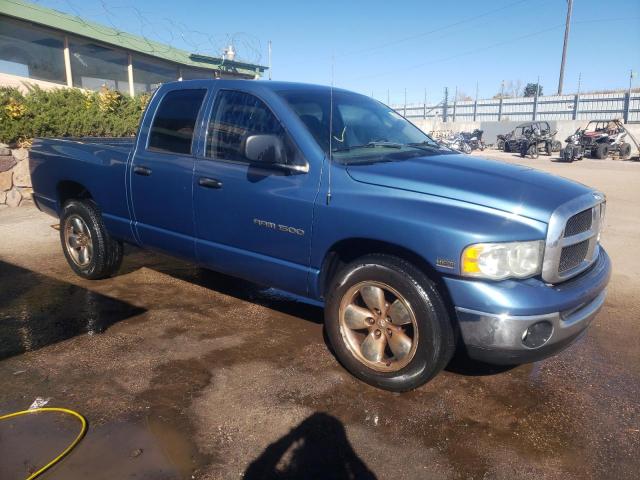 1D7HA18D05S106124 - 2005 DODGE RAM 1500 S BLUE photo 4