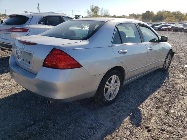 1HGCM56327A144087 - 2007 HONDA ACCORD SE SILVER photo 4