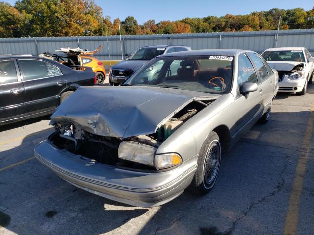 1G1BL53E4MW208723 - 1991 CHEVROLET CAPRICE GRAY photo 2