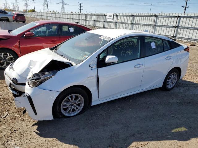 JTDKAMFUXM3150371 - 2021 TOYOTA PRIUS SPEC WHITE photo 1