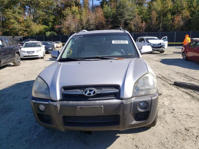 KMBJN72D35U087452 - 2005 HYUNDAI TUCSON SILVER photo 9