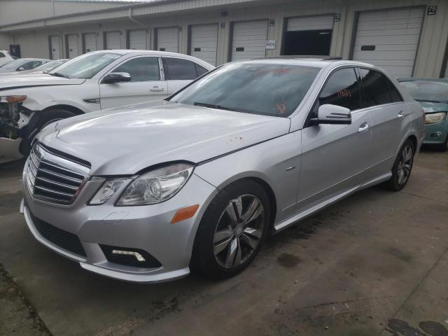 WDDHF2EB6BA293980 - 2011 MERCEDES-BENZ E 350 BLUE SILVER photo 2