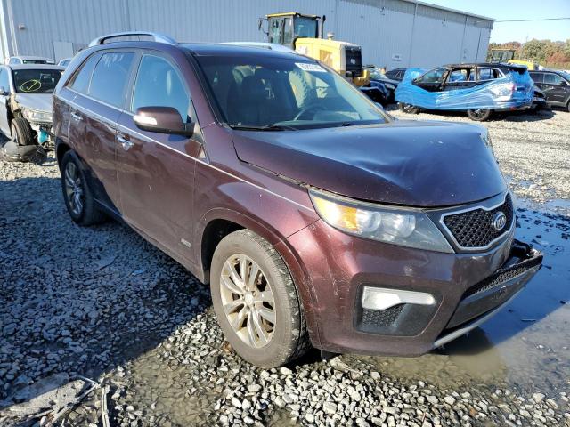 5XYKWDA26BG163330 - 2011 KIA SORENTO SX MAROON photo 1