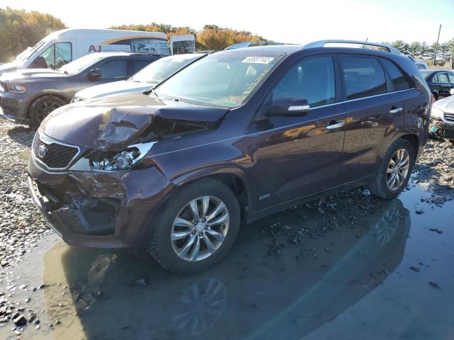 5XYKWDA26BG163330 - 2011 KIA SORENTO SX MAROON photo 2