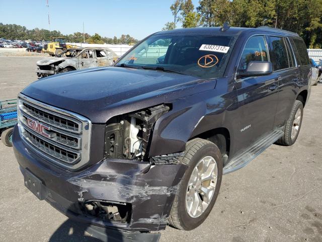 1GKS1AKC7FR714882 - 2015 GMC YUKON SLE BROWN photo 2