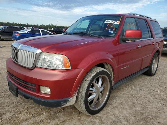5LMFU27535LJ07182 - 2005 LINCOLN NAVIGATOR 红色 照片 2