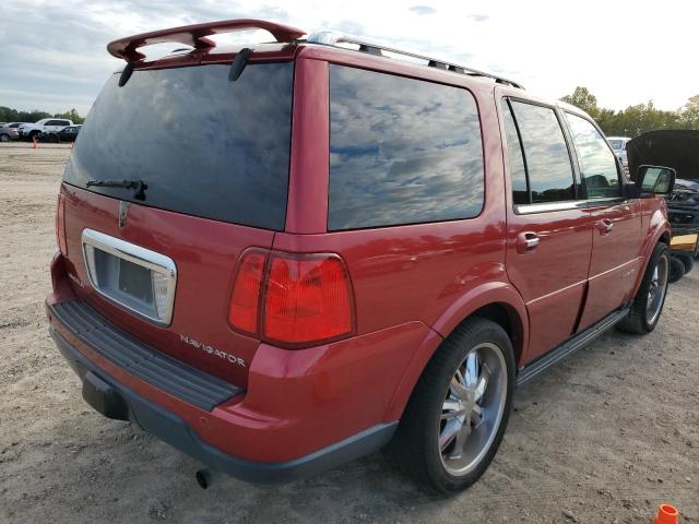 5LMFU27535LJ07182 - 2005 LINCOLN NAVIGATOR 红色 照片 4