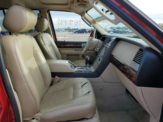 5LMFU27535LJ07182 - 2005 LINCOLN NAVIGATOR 红色 照片 5