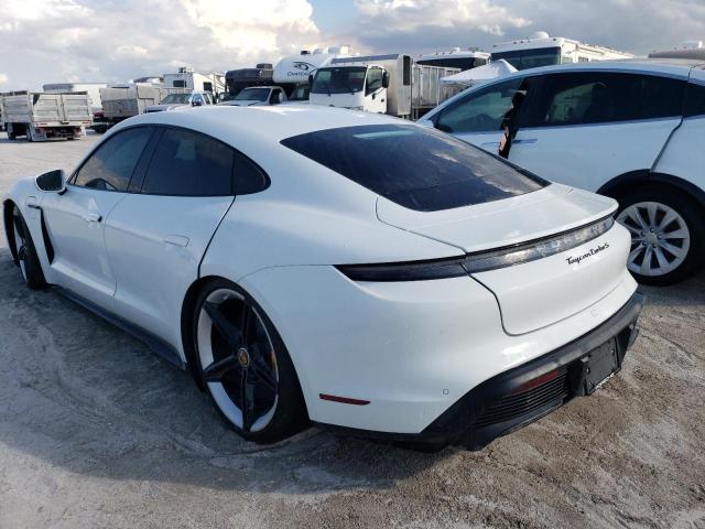 WP0AC2Y11NSA54653 - 2022 PORSCHE TAYCAN TUR WHITE photo 3