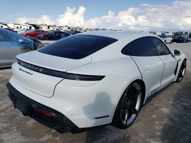 WP0AC2Y11NSA54653 - 2022 PORSCHE TAYCAN TUR WHITE photo 4