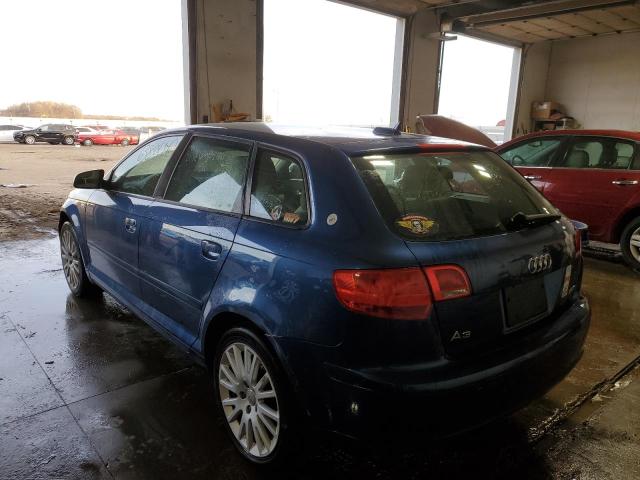 WAUNF78P96A001968 - 2006 AUDI A3 2.0 PRE BLUE photo 3