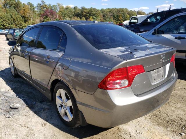 2HGFA16948H502621 - 2008 HONDA CIVIC EXL 灰色 照片 3