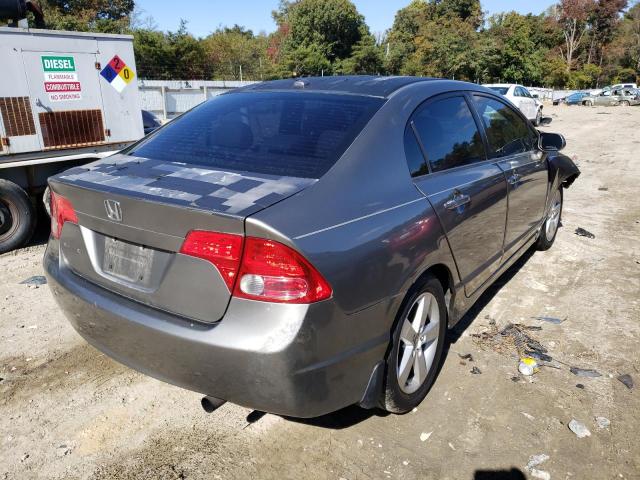 2HGFA16948H502621 - 2008 HONDA CIVIC EXL 灰色 照片 4