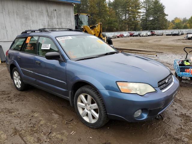 4S4BP61C266333754 - 2006 SUBARU LEGACY OUT BLUE photo 1