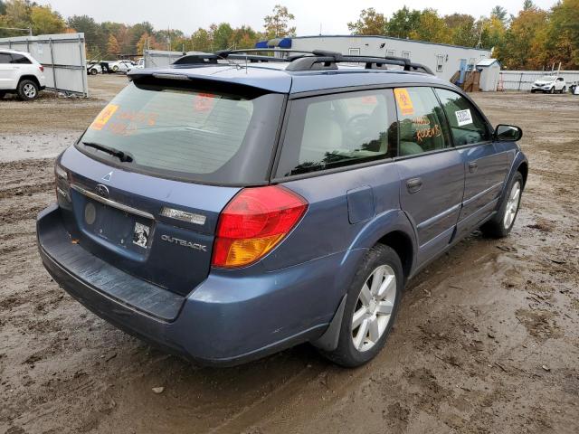 4S4BP61C266333754 - 2006 SUBARU LEGACY OUT BLUE photo 4