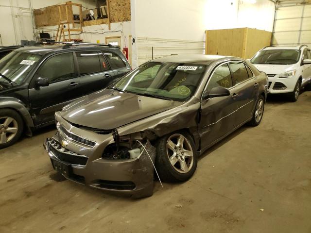 1G1ZB5EB2AF264885 - 2010 CHEVROLET MALIBU LS GRAY photo 2