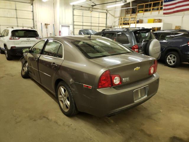 1G1ZB5EB2AF264885 - 2010 CHEVROLET MALIBU LS GRAY photo 3