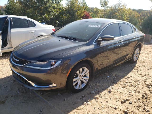 1C3CCCAB8GN117106 - 2016 CHRYSLER 200 LIMITE CHARCOAL photo 2