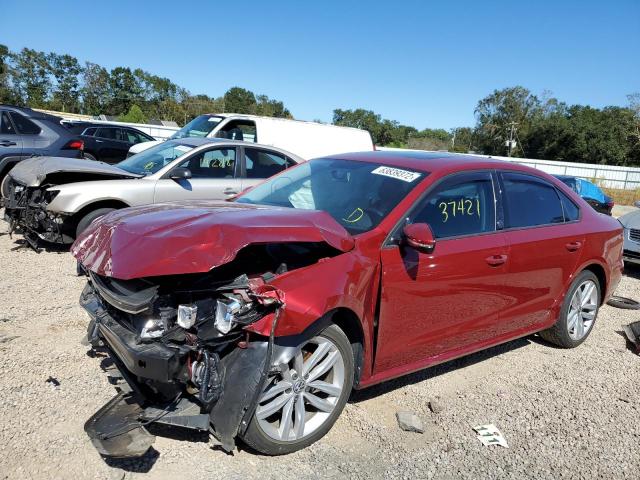 1VWLA7A36KC000577 - 2019 VOLKSWAGEN PASSAT WOL RED photo 2