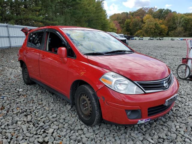 3N1BC1CP4AL455374 - 2010 NISSAN VERSA RED photo 1