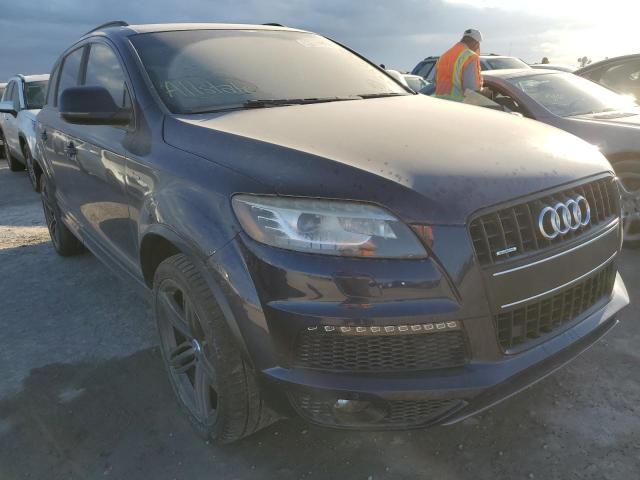 WA1DGAFE7ED015756 - 2014 AUDI Q7 PRESTIG BLUE photo 1