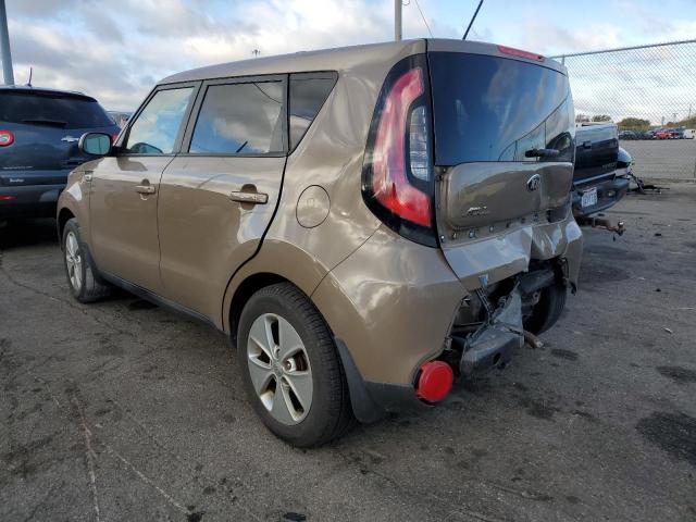 KNDJN2A21F7111870 - 2015 KIA SOUL BROWN photo 3