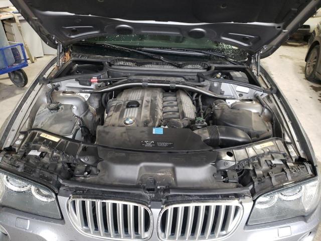 WBXPC93478WJ17000 - 2008 BMW X3 3.0SI GRAY photo 7