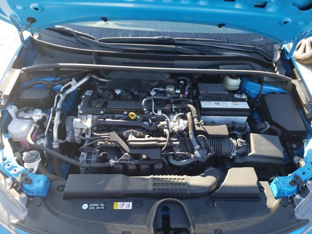 JTND4MBE2M3110411 - 2021 TOYOTA COROLLA SE BLUE photo 7