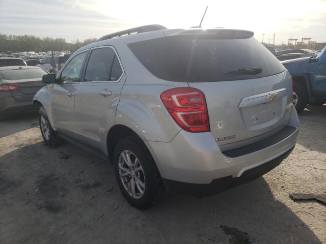 2GNALCEKXH6154412 - 2017 CHEVROLET EQUINOX LT SILVER photo 3