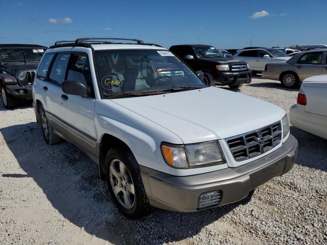 JF1SF6559YH700553 - 2000 SUBARU FORESTER S WHITE photo 1