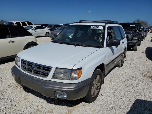 JF1SF6559YH700553 - 2000 SUBARU FORESTER S WHITE photo 2