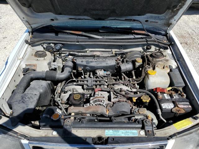 JF1SF6559YH700553 - 2000 SUBARU FORESTER S WHITE photo 7