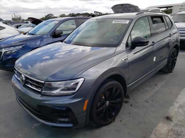 3VV3B7AX3MM058393 - 2021 VOLKSWAGEN TIGUAN SE GRAY photo 2