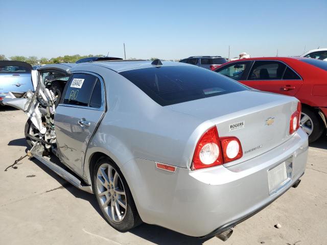 1G1ZG5E76CF170198 - 2012 CHEVROLET MALIBU LTZ ვერცხლისფერი ფოტო 3